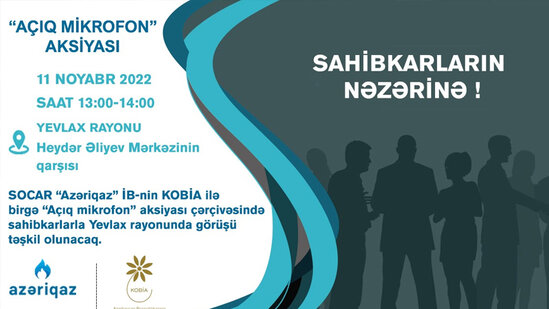 Sahibkarlarla növbəti görüş Yevlax rayonunda keçiriləcək