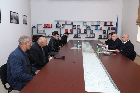 SOCAR "Azəriqaz" İB-nin baş direktorunun müavini Göyçayda vətəndaşları qəbul edib