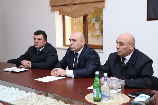 SOCAR "Azəriqaz" İB-nin baş direktorunun müavini Göyçayda vətəndaşları qəbul edib