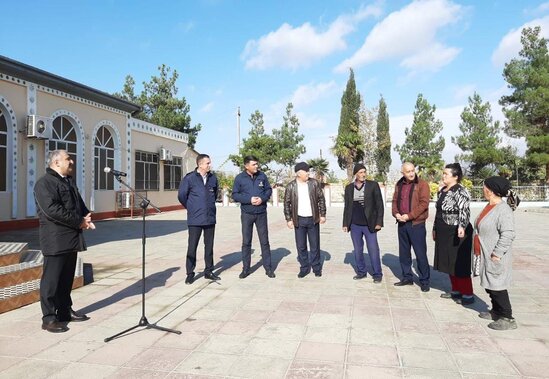 Həftənin ilk "Açıq mikrofon" aksiyası Hacıqabulda keçirildi (FOTOLAR)