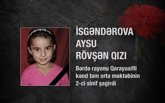 Bərdə terrorunda həlak olan uşağın bacısı dünyaya gəlib - FOTO