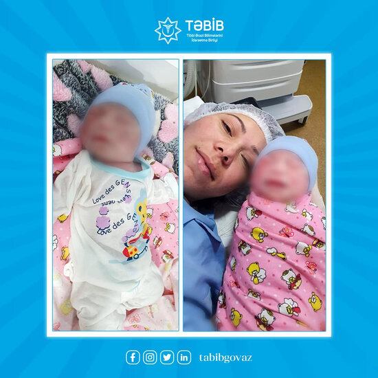 Bərdə terrorunda həlak olan uşağın bacısı dünyaya gəlib - FOTO