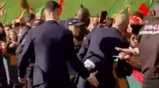 Ronaldonun Pepeyə əl hərəkəti GÜNDƏM OLDU - FOTO