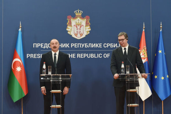 Prezident: "Azərbaycan və Serbiya sözün əsl mənasında strateji tərəfdaşdırlar" - VİDEO
