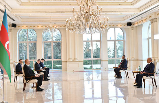Prezident Liviyanın Azərbaycanda yeni təyin olunan səfirinin etimadnaməsini qəbul edib - FOTO