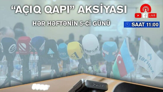"Azəriqaz"da media və QHT nümayəndələri ilə görüş olacaq
