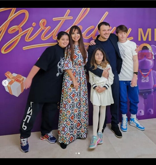 Leyla Əliyevanın 14 yaşlı əkiz övladlarının AD GÜNÜNDƏN GÖRÜNTÜLƏR - FOTO/VİDEO