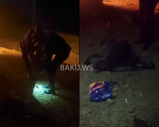 Bakıda film kimi hadisə - Partlamaq təhlükəsi olan maşından insan belə çıxarıldı - ANBAAN VİDEO