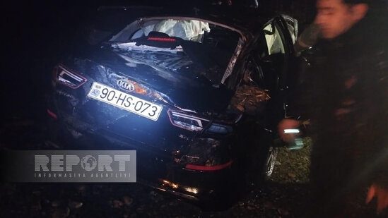 Azərbaycanda ağır yol qəzası: Ölənlər və yaralılar var - FOTO