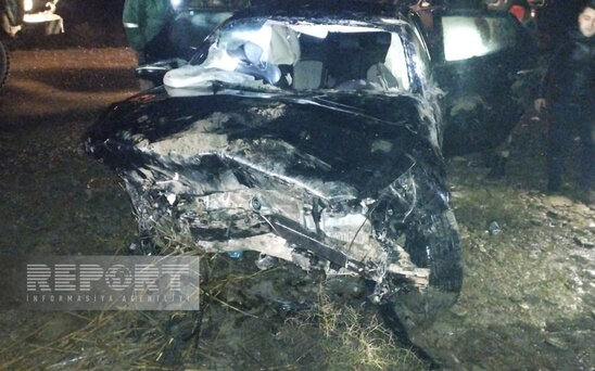 Azərbaycanda ağır yol qəzası: Ölənlər və yaralılar var - FOTO