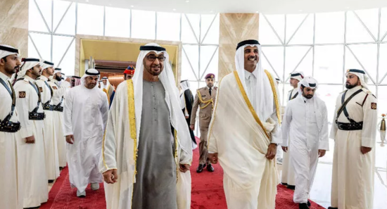 BƏƏ prezidenti Qətərə səfər edib