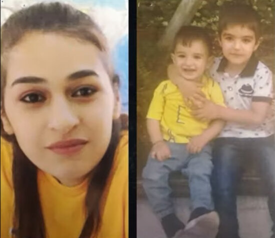 Polis itkin düşən bu qadını və iki azyaşlını axtarır - FOTO