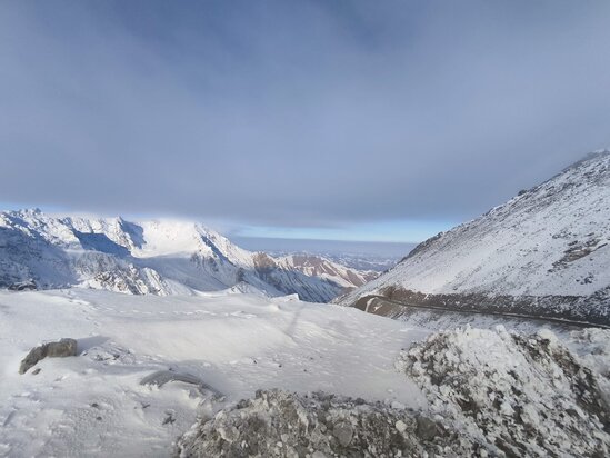 Murovdağdan qarlı görüntülər...