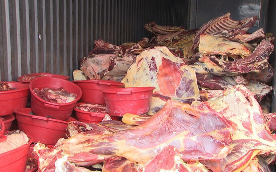 Sabirabadda uzunqulaq əti satılmasının qarşısı alınıb
