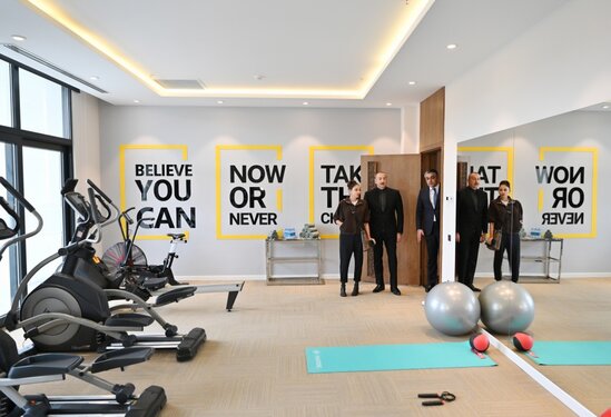 İlham Əliyev və Mehriban Əliyeva "Şabran" İstirahət Kompleksinin açılışında - YENİLƏNİB