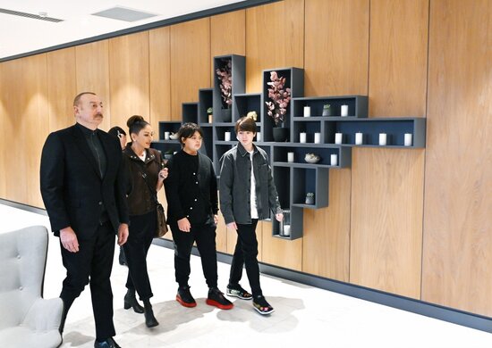 İlham Əliyev və Mehriban Əliyeva "Şabran" İstirahət Kompleksinin açılışında - YENİLƏNİB