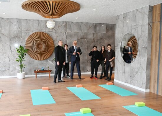 İlham Əliyev və Mehriban Əliyeva "Şabran" İstirahət Kompleksinin açılışında - YENİLƏNİB