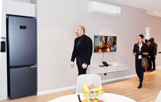 İlham Əliyev və Mehriban Əliyeva "Şabran" İstirahət Kompleksinin açılışında - YENİLƏNİB