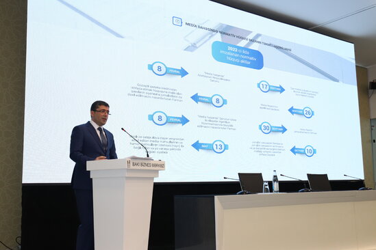 Medianın İnkişafı Agentliyinin illik hesabat konfransı keçirilib
