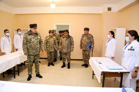 Baş Qərargah rəisi Ermənistanla sərhədə getdi, tapşırıqlar verdi - FOTO