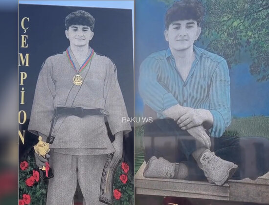 Olimpiya Kompleksində hamının gözü qarşısında öldürülən 16 yaşlı Turanın məzarı - VİDEO