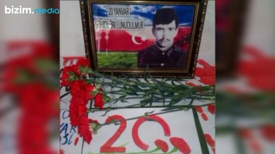 Qanı ilə adını asfalta yazan 20 YANVAR ŞƏHİDİ - FOTO
