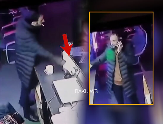 Bakıda oyun zalında işçinin telefonunu belə oğurladılar - ANBAAN VİDEO