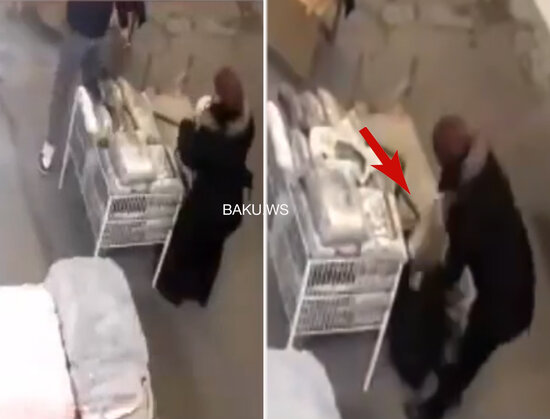 Qadın "Sədərək"dən 32 manat dəyərində oğurluq etdi - ANBAAN VİDEO