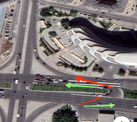 DİQQƏT! Bu yolda qayda dəyişdi: CƏRİMƏLƏNƏ BİLƏRSİNİZ - FOTO