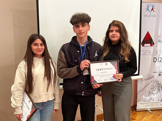 "Gələcəyini dizayn et" layihəsi uğurla yekunlaşıb