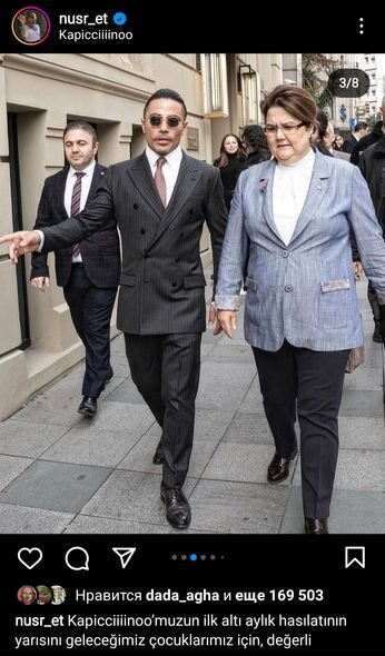 Aşpaz Nusret qazancının 50 faizini kimsəsiz uşaqlara bağışladı - FOTO