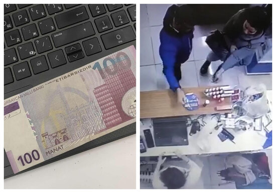 Aptekdən dərman aldılar, əvəzinə saxta pul verdilər - ANBAAN VİDEO