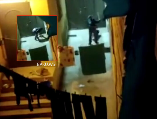 Binəqədidə iti döyən şəxs cərimələnib - VİDEO