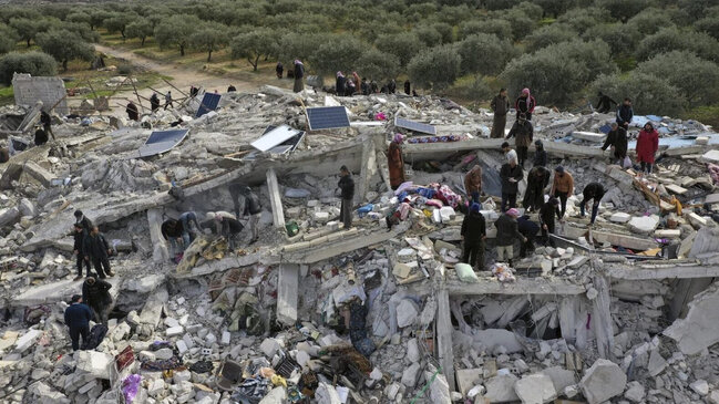 Suriyada zəlzələ nəticəsində ölənlərin sayı 3480-ə çatıb - YENİLƏNİB