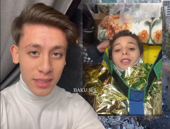 113 saat sonra xilas edilən uşaq Arda Gülerə səsləndi - Futbolçunun cavabı - VİDEO