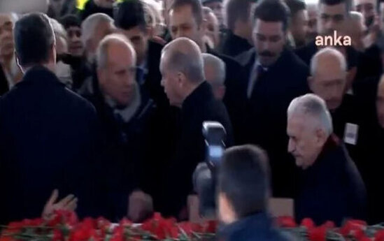 Ərdoğan müxalifətçilərdən yalnız onunla görüşdü - Video