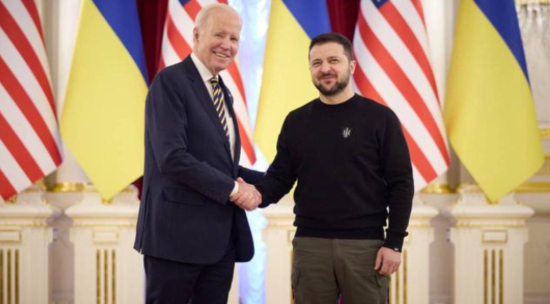 ABŞ Prezidenti Bayden Kiyevə səfər etdi