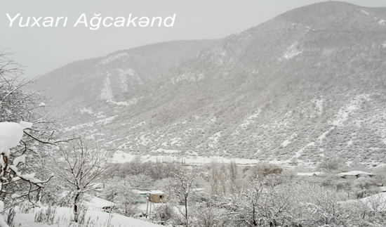 Bölgələrimizin qarlı görüntüləri