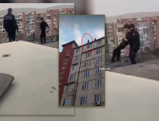 Qaradağ rayonunda intihara cəhdin qarşısı alınıb - ANBAAN VİDEO