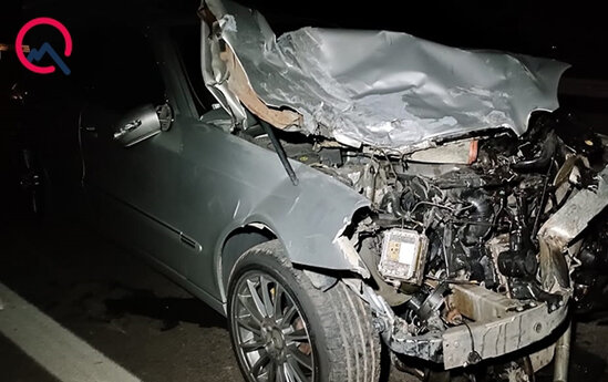 Dəhşətli qəzada baş çavuş öldü, gizir xəsarət aldı - FOTO