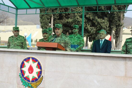 Novruz bayramı ərəfəsində müxtəlif bölgələrdə hərbi qulluqçularla görüş olub