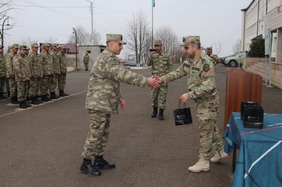 Hərbi Prokurorluq işçiləri Novruz bayramı ərəfəsində hərbi hissələrdə