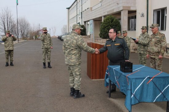 Hərbi Prokurorluq işçiləri Novruz bayramı ərəfəsində hərbi hissələrdə