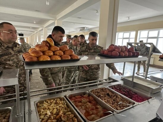 Hərbi Prokurorluq işçiləri Novruz bayramı ərəfəsində hərbi hissələrdə