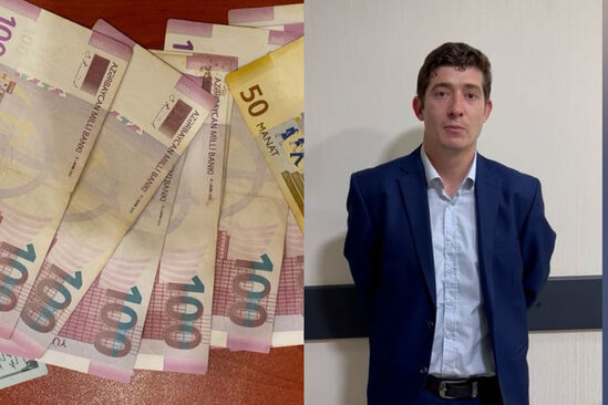 Bakıda bankomatdan pul çıxaran qadınları soyan şəxs saxlanılıb - VİDEO