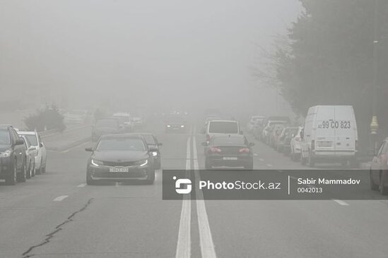 Sabah dumanlı hava gözlənilir - PROQNOZ