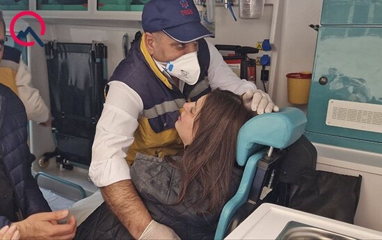 Vida mərasimində Dilarə Əliyevanın halı pisləşdi - Fotolar