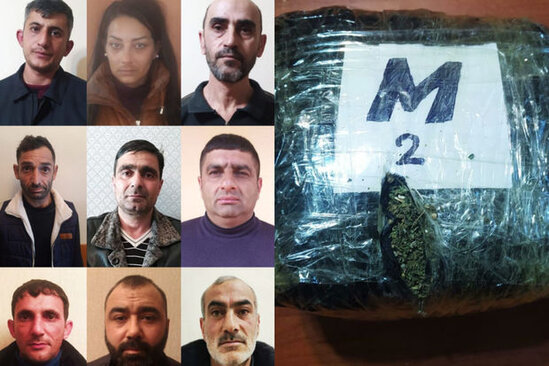 Bərdədə narkotik vasitələrin qanunsuz dövriyyəsində şübhəli olan 11 nəfər saxlanılıb