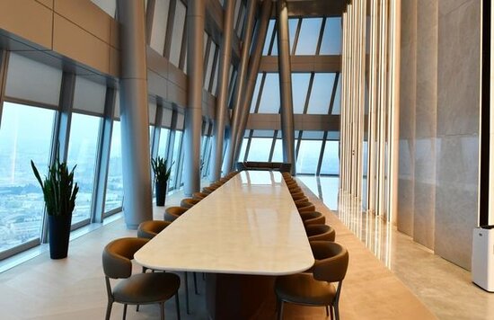 İlham Əliyev Əmlak Məsələləri Dövlət Xidmətinin yeni inzibati binasının açılışında iştirak edib - FOTO