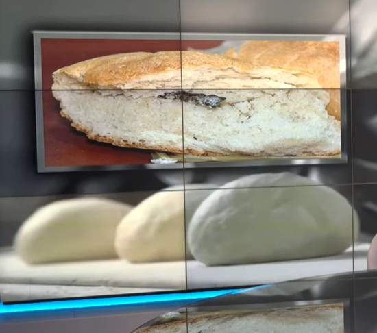Bakıda gözlənilməz olay: Çörəyin içindən dəmir çıxdı - VİDEO